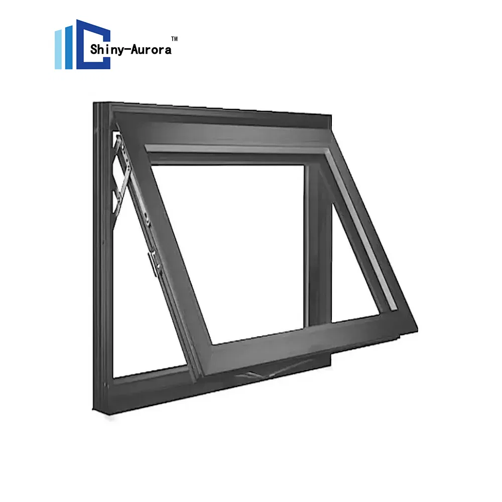 Jendela Aluminium Jembatan Runtuh, Jendela Soundproof, Penutup yang Baik 0