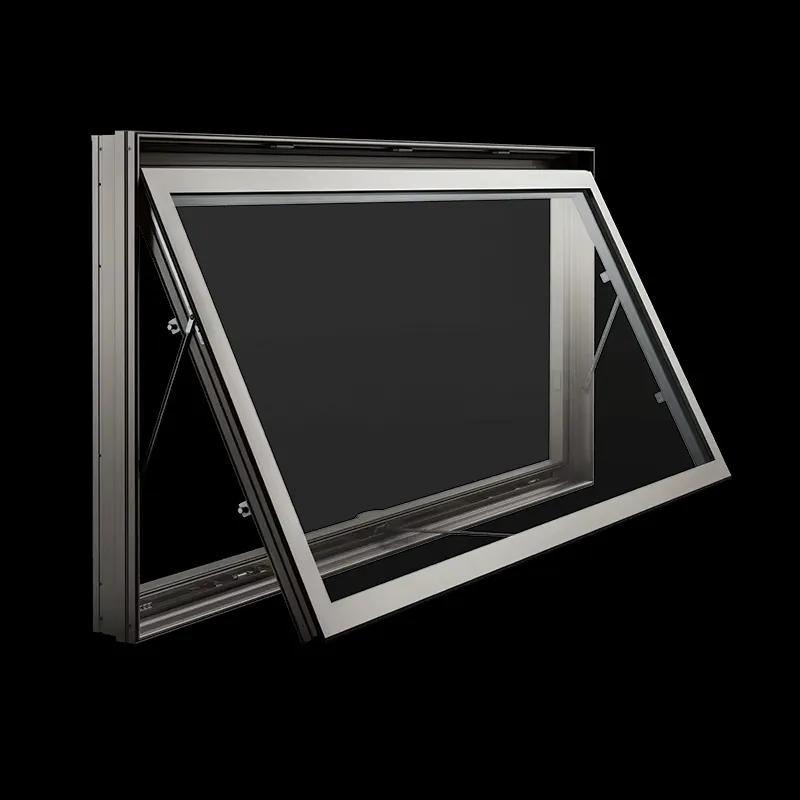 Isolasi panas Kaca Soundproof Casement Windows Anti Thef 6