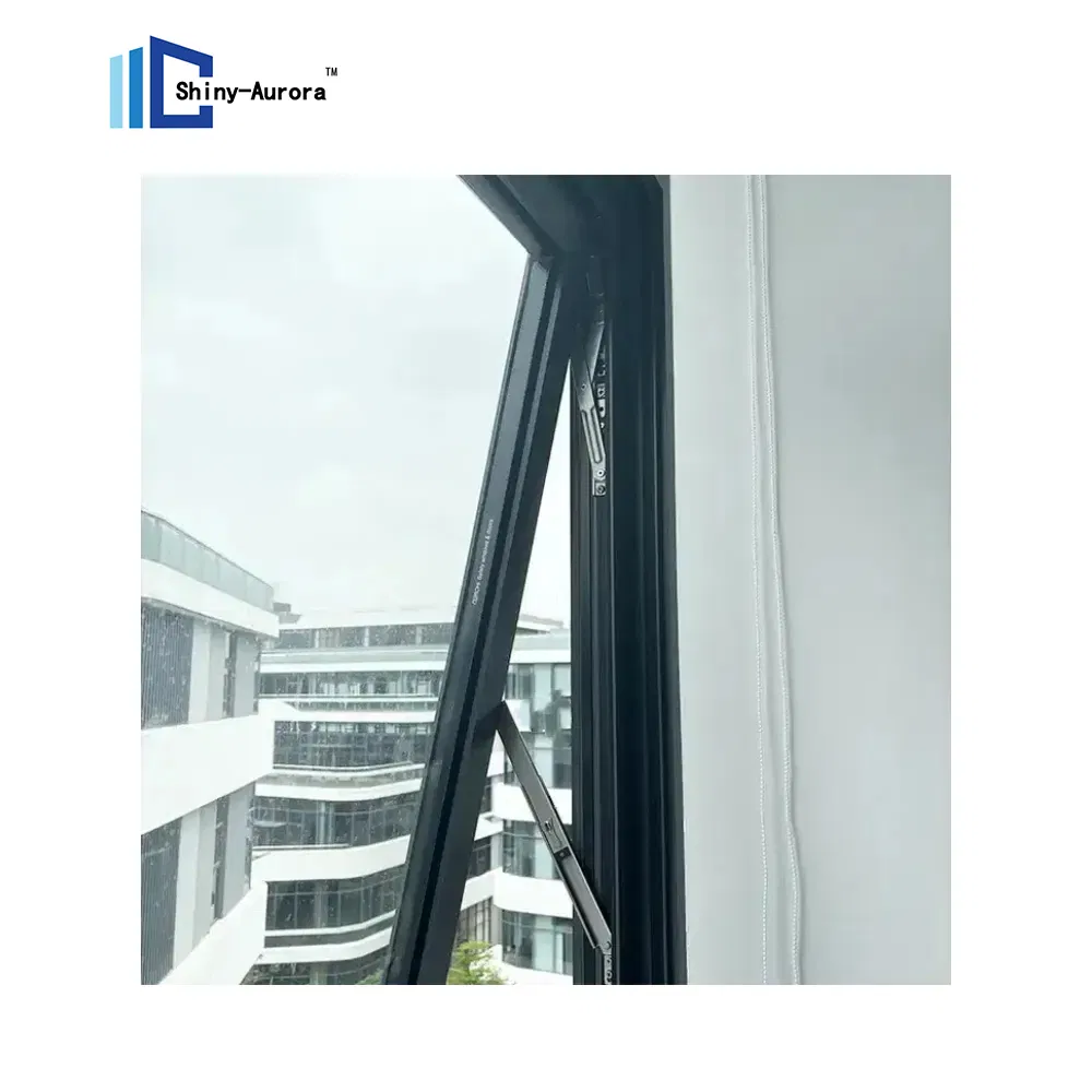 Jendela Aluminium Modern Rumah Hunian Jendela Waterproof 2