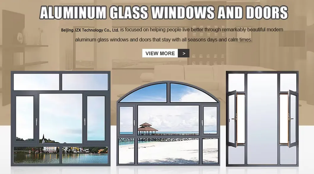 Pintu Luncur Aluminium Berkualitas Tinggi Waterproof dengan Hardware High End 0
