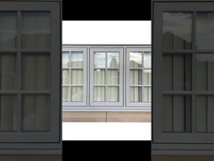 UV Resistant Unified Curtain Wall, 6mm Glass Sound Isolation Curtain Wall