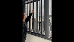 Desain baru jendela yang bisa dibuka dengan cara berputar