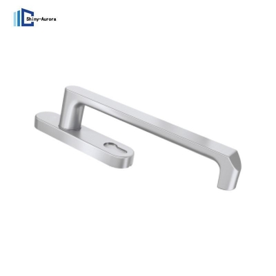 Putih Hitam Pintu Jendela Handle Aluminium Jendela Dan Pintu Fitting