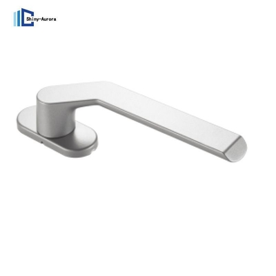 Stylish Door Window Handle Customized Aluminium Alloy Material Putih Hitam