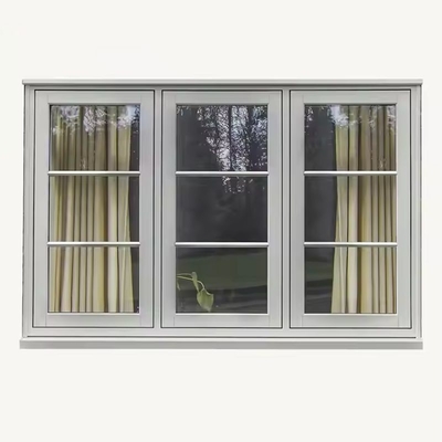 Isolasi panas Aluminium Awning Jendela Termal Break Aluminium Double Kaca Jendela