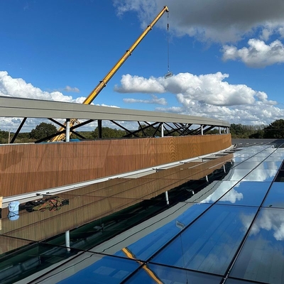 Custom Curved Glass Curtain Wall Aluminium Alloy Glass Panel Curtain Wall