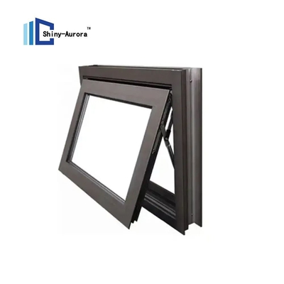 Jendela Aluminium Kaca Ganda Tergantung Termal Jendela Aluminium