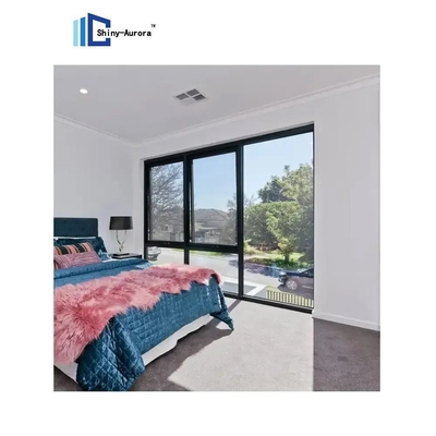 Custom Double Glazed Aluminium Window Tempered Glass Awning Window untuk kamar mandi