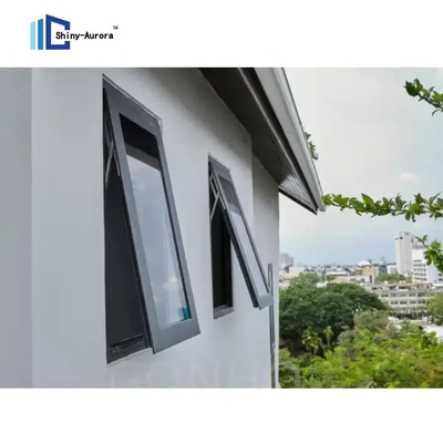 Anti Pencurian Proof Aluminium Windows 36 X 48 Soundproof Casement Menatap jendela