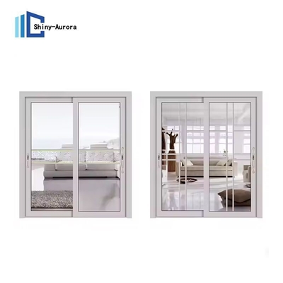 High End Aluminium Pintu Luncur Waterproof Untuk Hotel / Keluarga