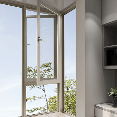 Custom Made Casement Windows Aluminium Casement jendela dan pintu