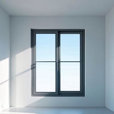 Multi Point Soundproof Sliding Aluminium Window Custom Heat Insulation