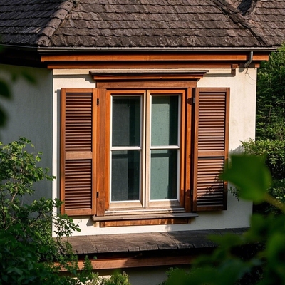 Customized Aluminium miring dan memutar jendela, Triple Pane Aluminium Windows