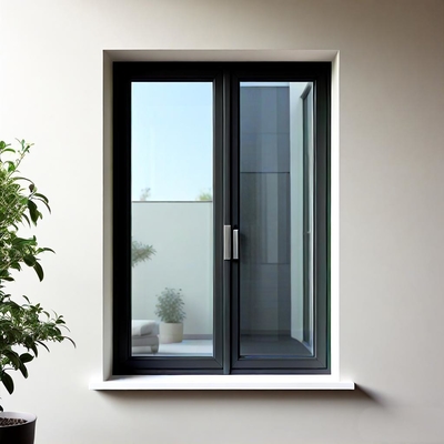 Anti-pencurian Aluminium jendela geser dan pintu, keamanan Custom dibuat Aluminium jendela