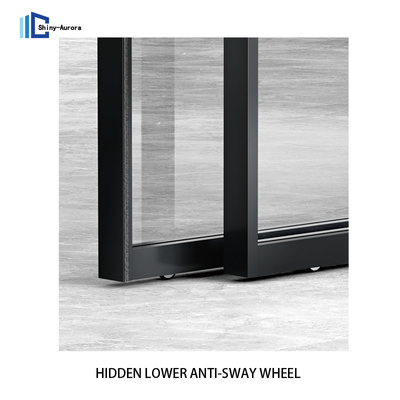 Pintu Luncur Aluminium Berkualitas Tinggi Waterproof dengan Hardware High End