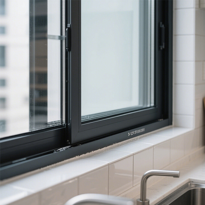 Jendela Geser Aluminium Modern - Serbaguna, Hemat Energi untuk Kamar Mandi, Kantor & Dapur